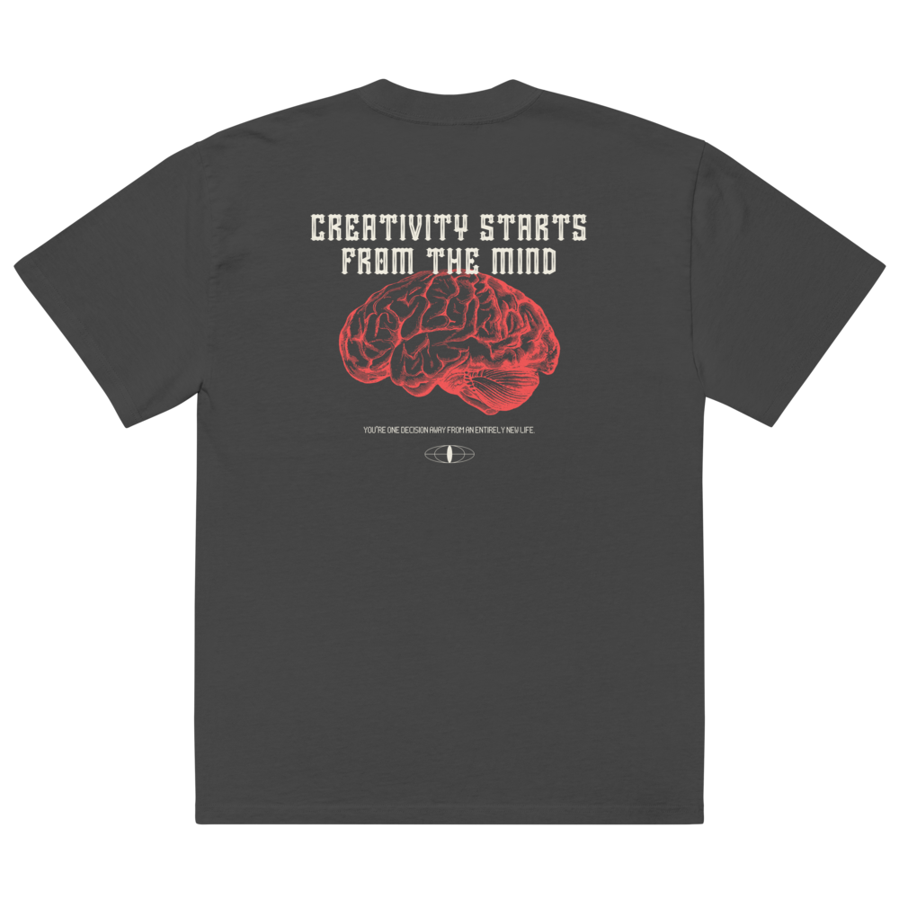 Creative Mind T-Shirt - Black